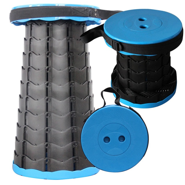 Foldable Retractable Travel Hiking Stool - Image 10