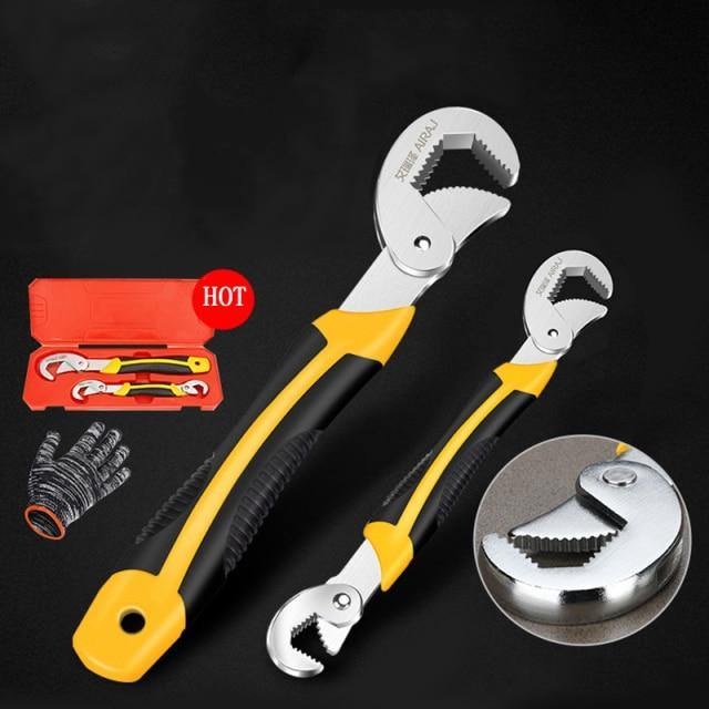 Self-Tightening Universal Adjustable Wrench - MaviGadget