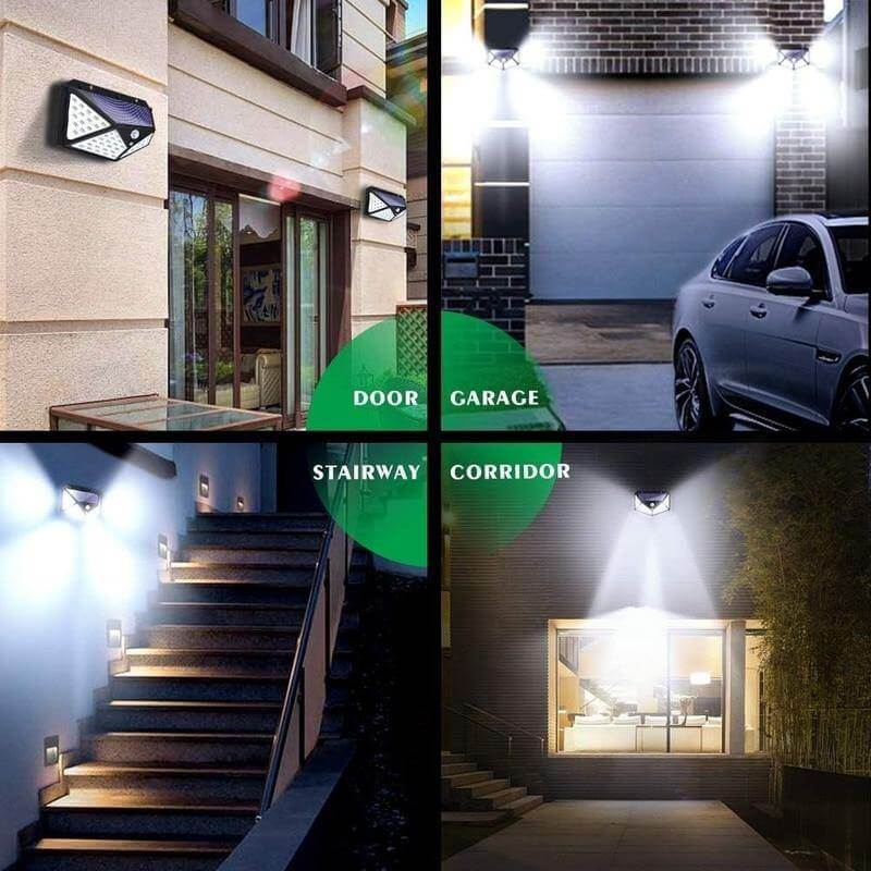 LED Outdoor Solar Light Wall Lamp - Image 5