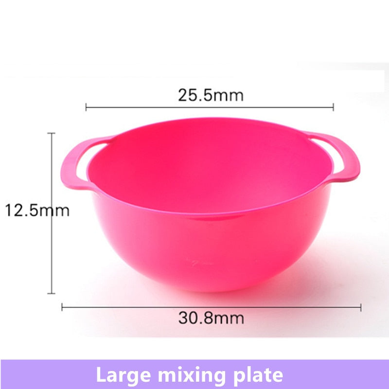Rainbow Multifunctional Stackable Kitchen Bowl Set - Image 9