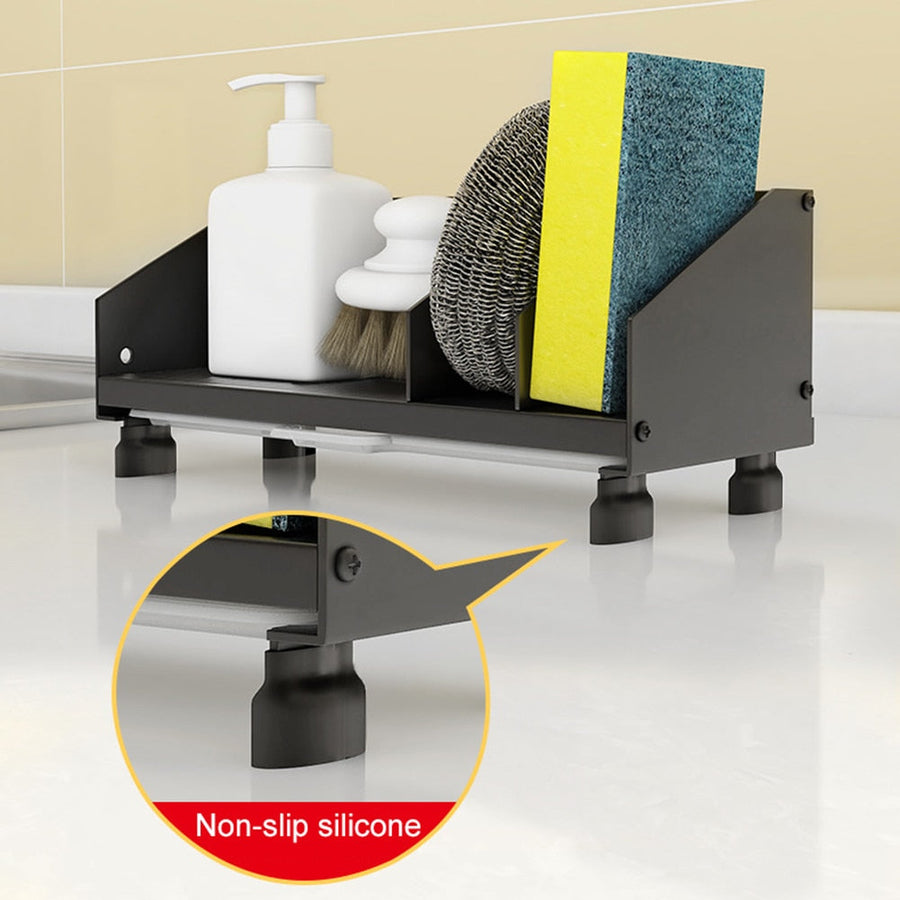 Non-Slip Kitchen Sink Storage Rack Drainer - Image 4