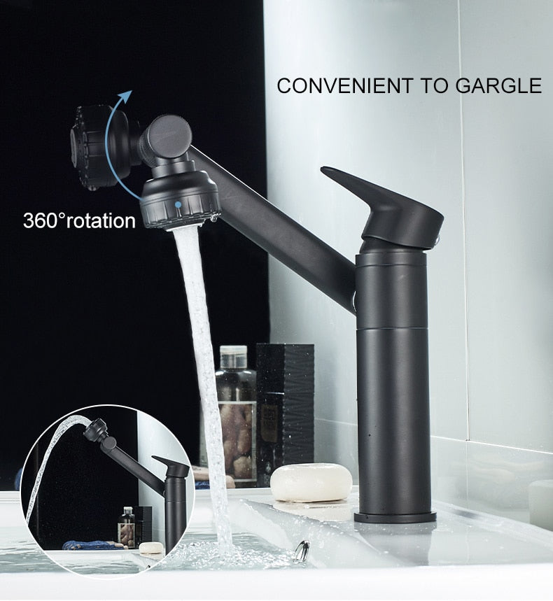 Elegant Luxury Rotating Basin Faucet