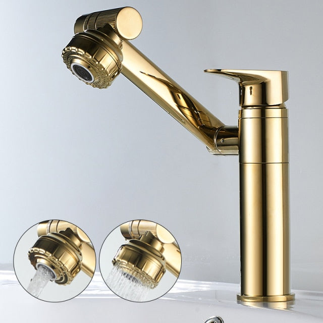 Elegant Luxury Rotating Basin Faucet