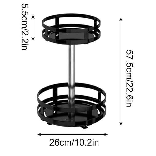 360 Rotating Kitchen Spice Storage Rack - Image 19
