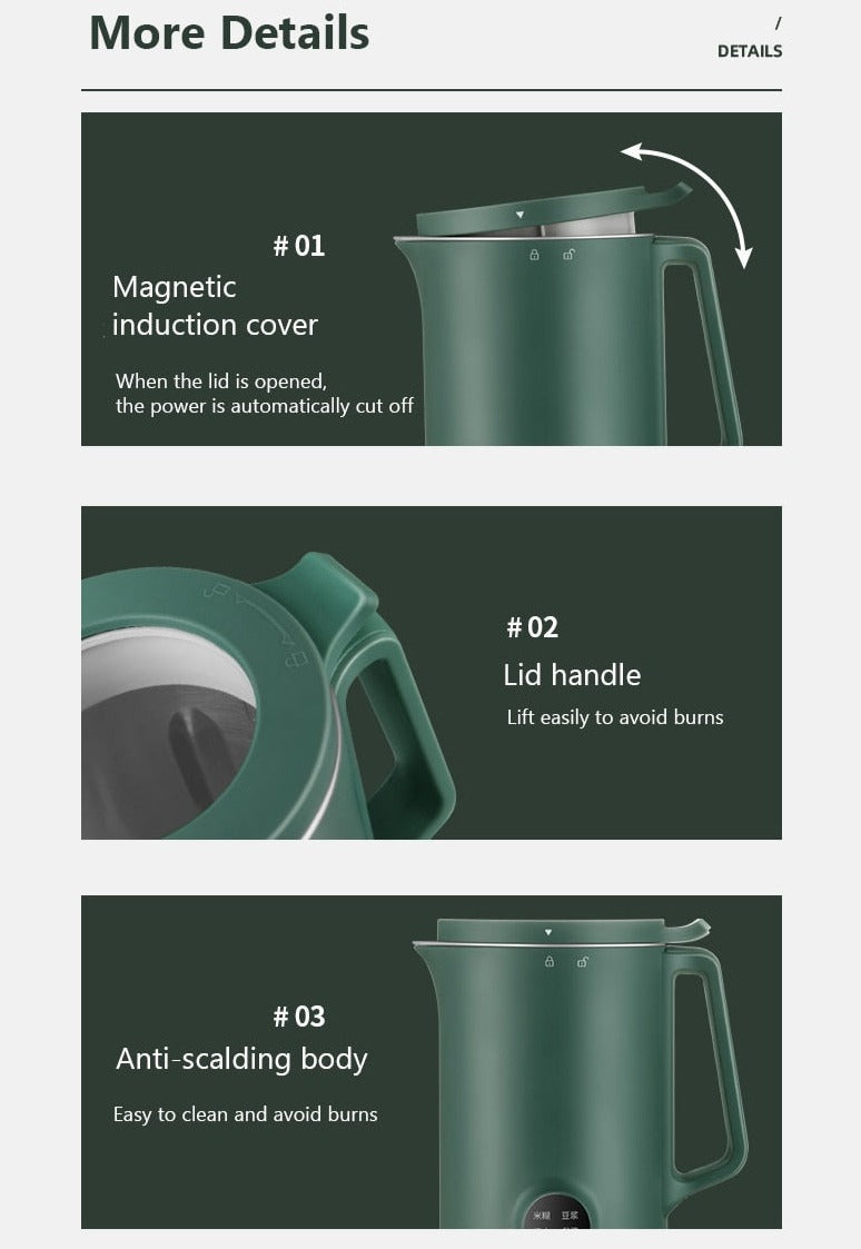 Smart Blender Mini Soy Maker Machine - Image 3