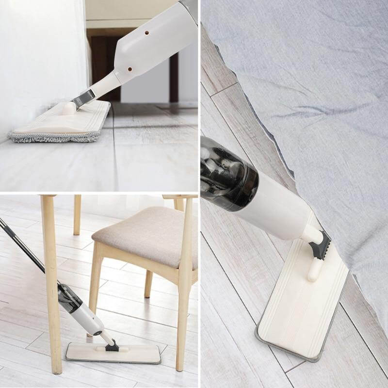 Hands Free Microfiber Spraying Mop - MaviGadget