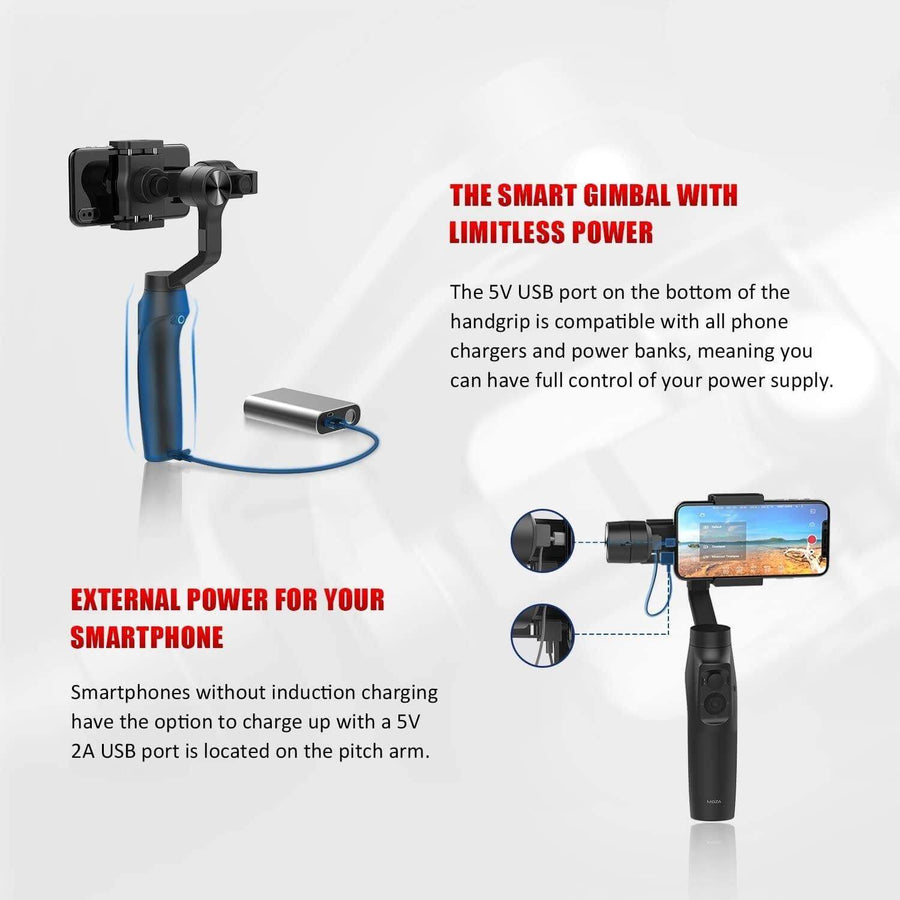 Smartphone Action Easy Portable Gimbal Stabilizer - Image 1