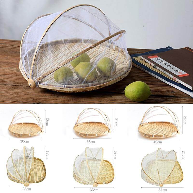 Anti-mosquito Food Serving Tent Basket Tray - Image 4