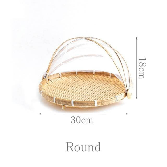 Anti-mosquito Food Serving Tent Basket Tray - Image 1