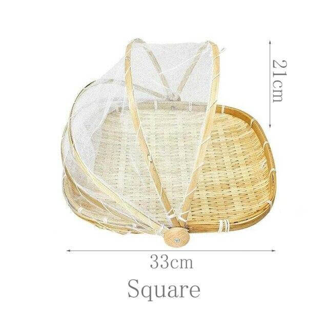 Anti-mosquito Food Serving Tent Basket Tray