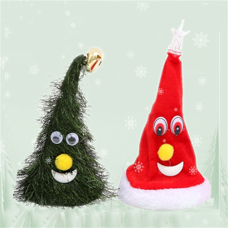 Dancing Christmas Hat Tree Decoration