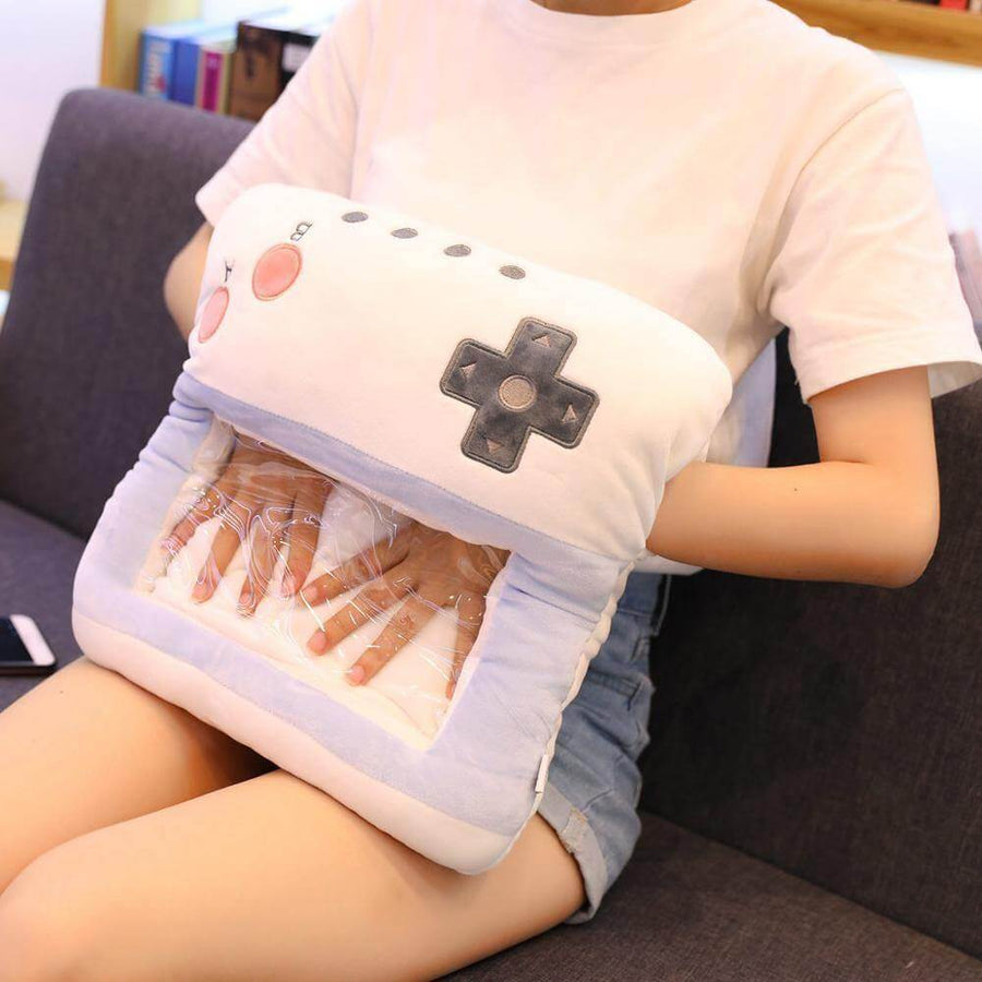Hand Warmer Transparent Gamepad Pillow - Image 3