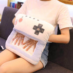 Hand Warmer Transparent Gamepad Pillow