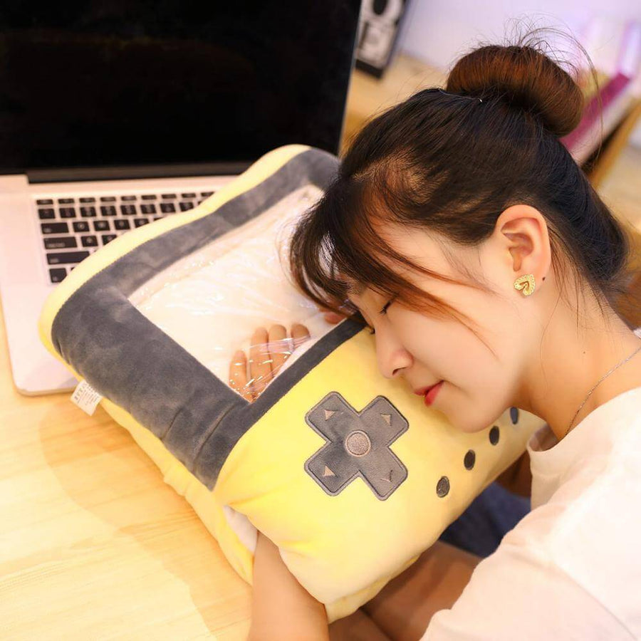 Hand Warmer Transparent Gamepad Pillow - Image 1