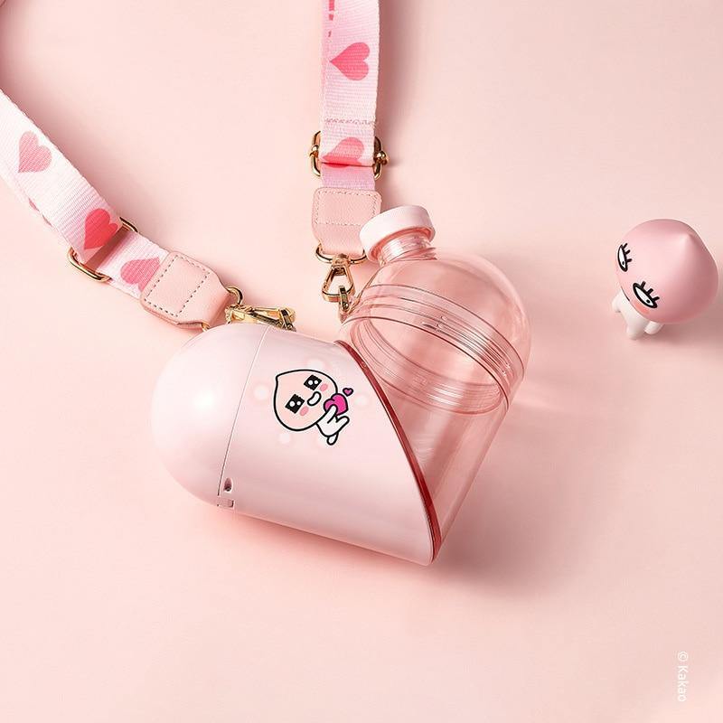 Portable Heart Shaped Storage Mug - Image 0