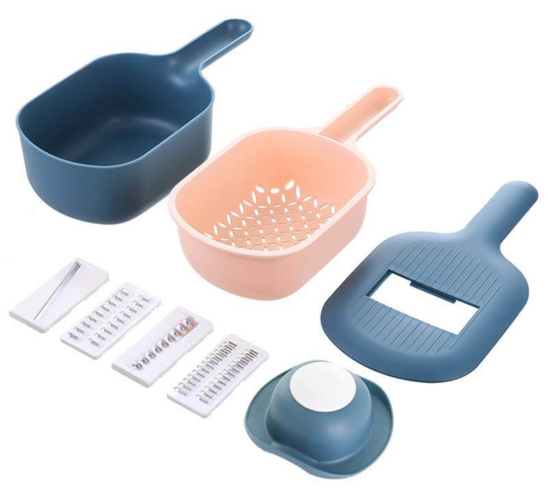 Pastel Multifunctional Easy Storage Grater - Image 8