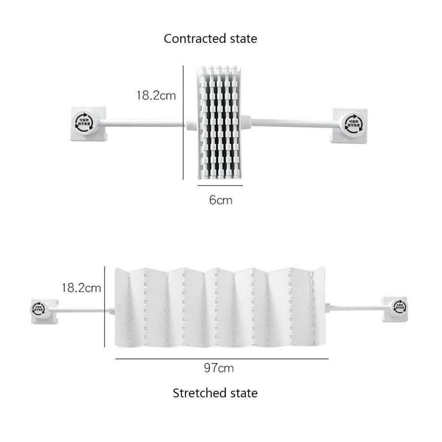 Air Conditioner Retractable Rotating Vent Cover - Image 4