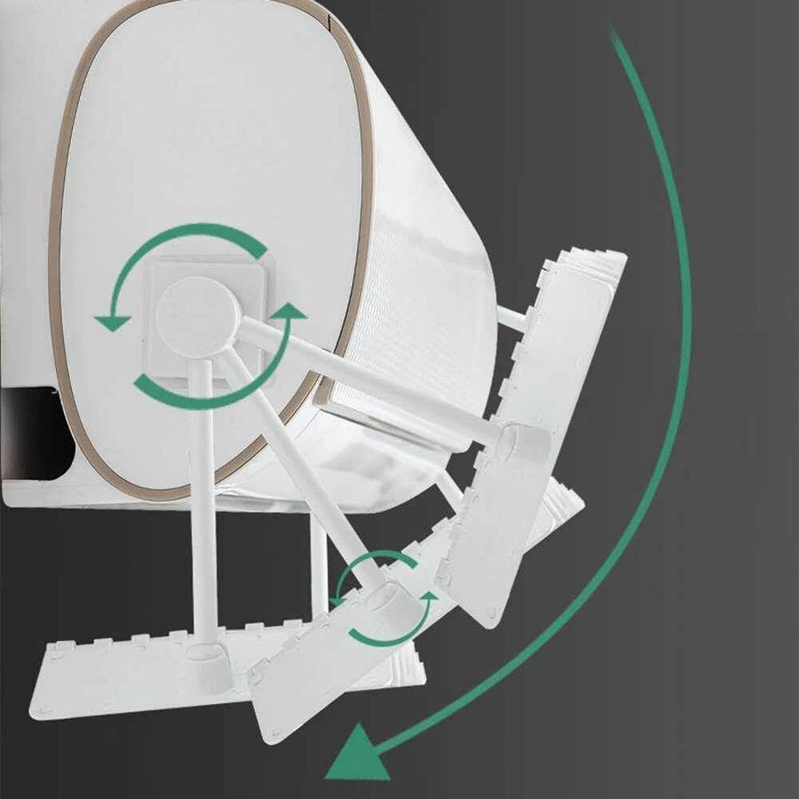 Air Conditioner Retractable Rotating Vent Cover - Image 2