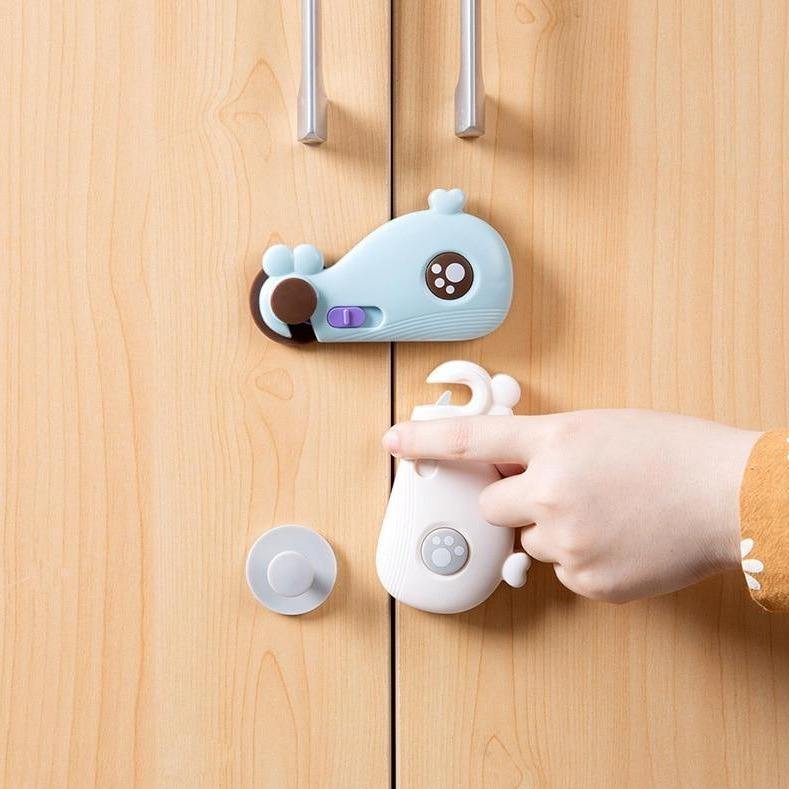 2PCS Baby Safety Cabinet Door Lock