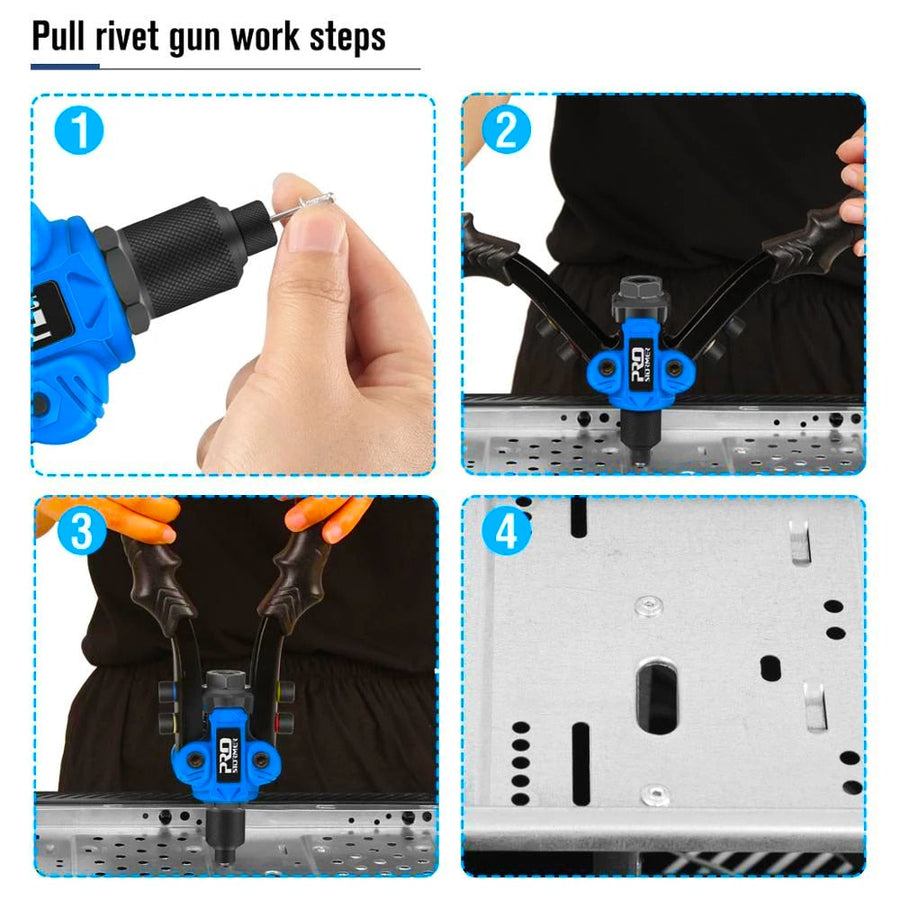 3in1 Hand Rivet Nut Tool Set - Image 3
