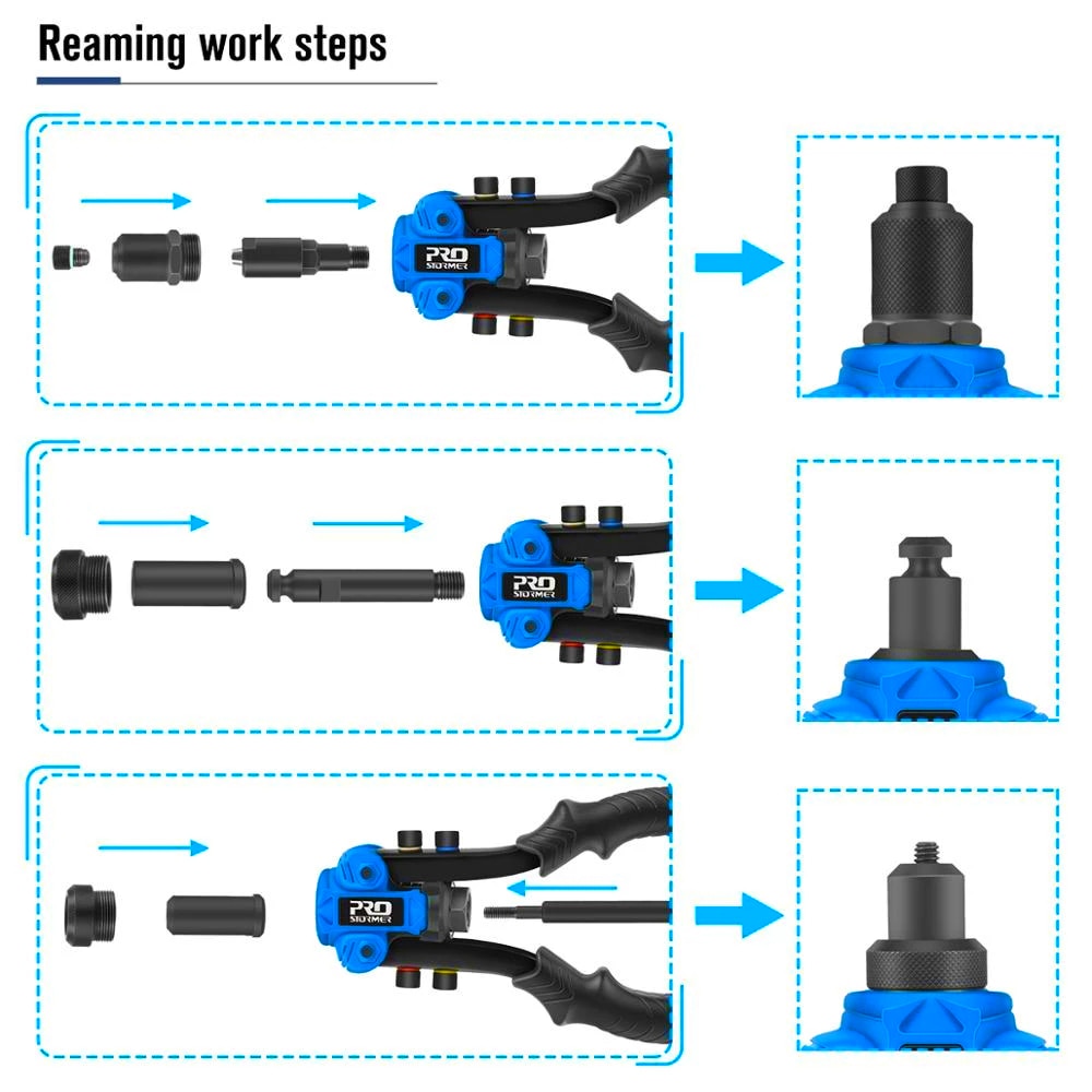 3in1 Hand Rivet Nut Tool Set– Mavigadget