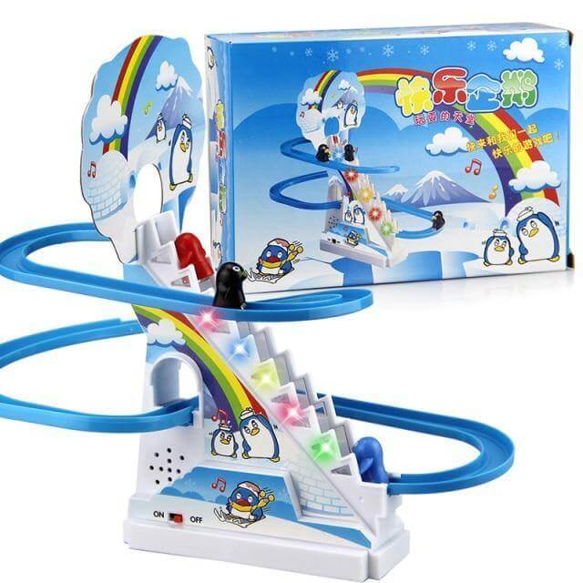 Electric Rail Stair Climbing Fun Kid Toy Set - Image 8