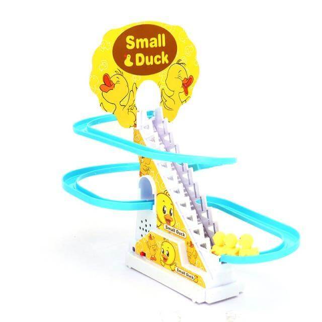Electric Rail Stair Climbing Fun Kid Toy Set - Image 2