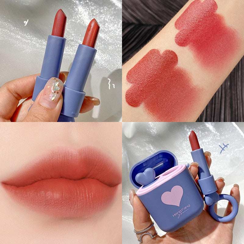 Matte Charm Heart Lipstick - Image 3