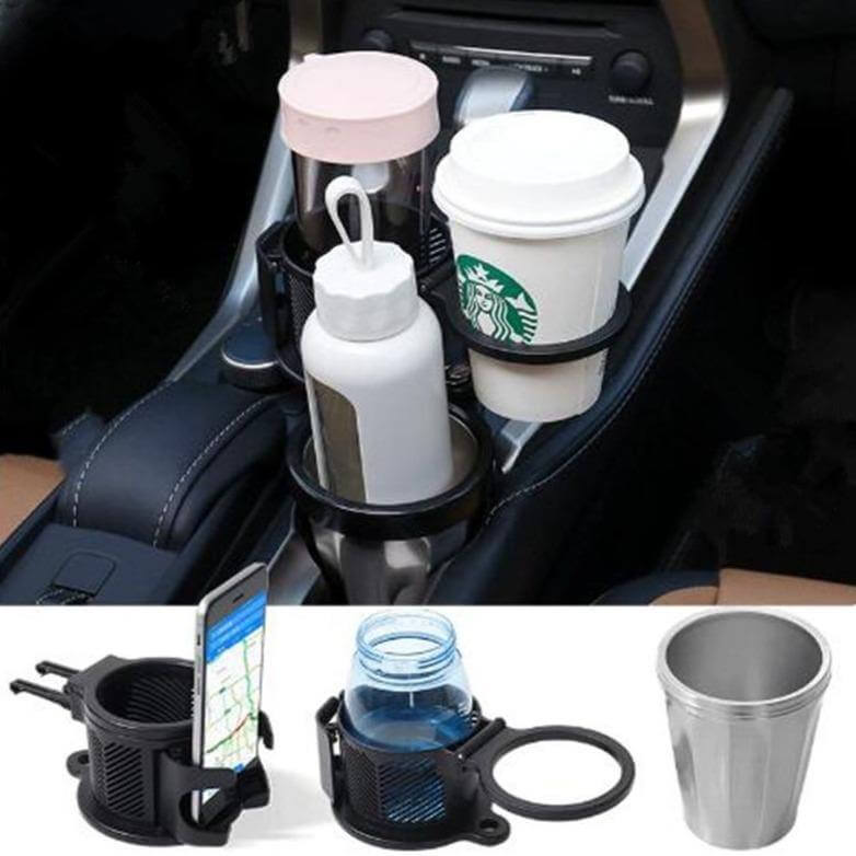 Multifunctional Car Multi-layer Cup Phone Holder - Image 0