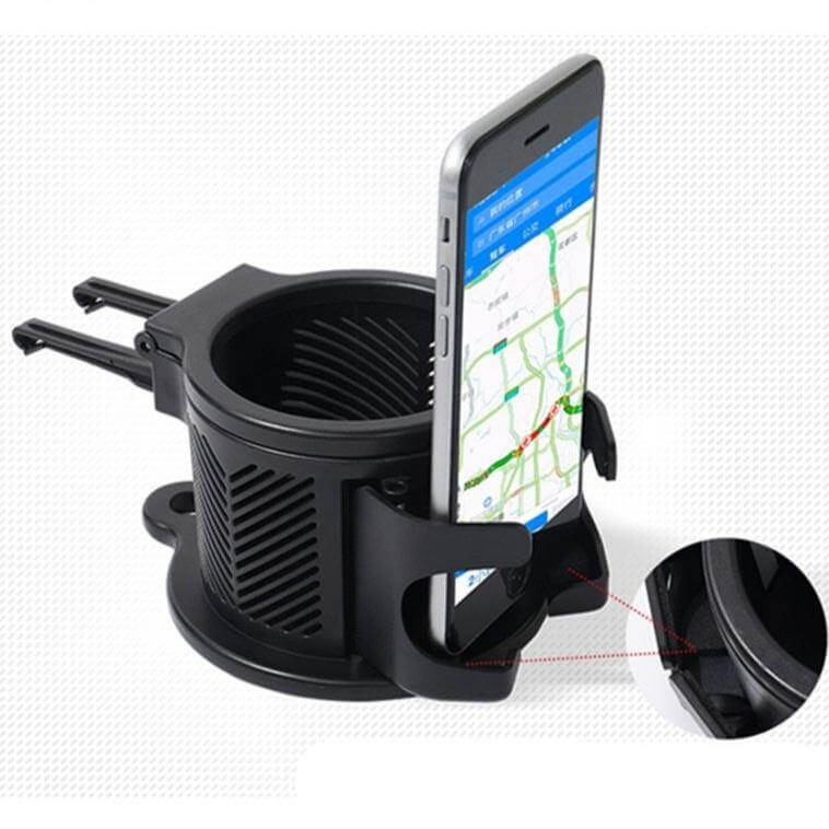 Multifunctional Car Multi-layer Cup Phone Holder - MaviGadget