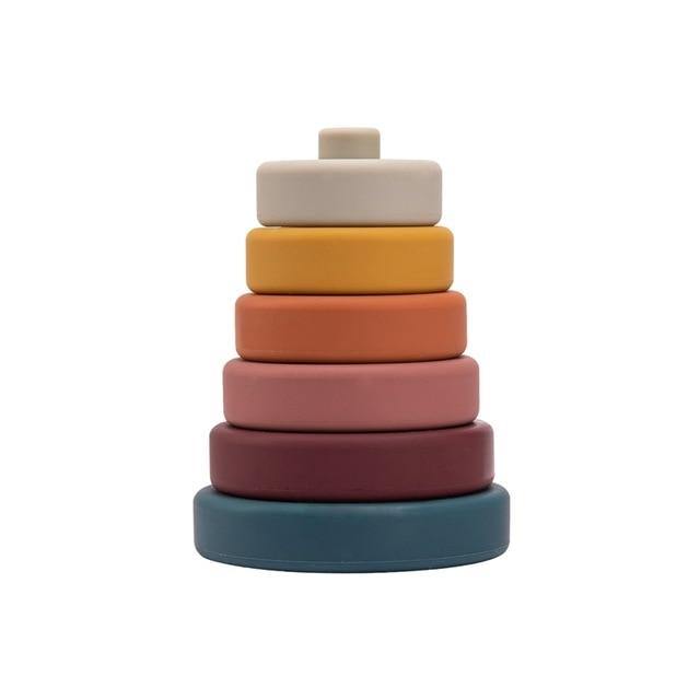 Baby Silicone Construction Stacking Smart Block Game - Image 14