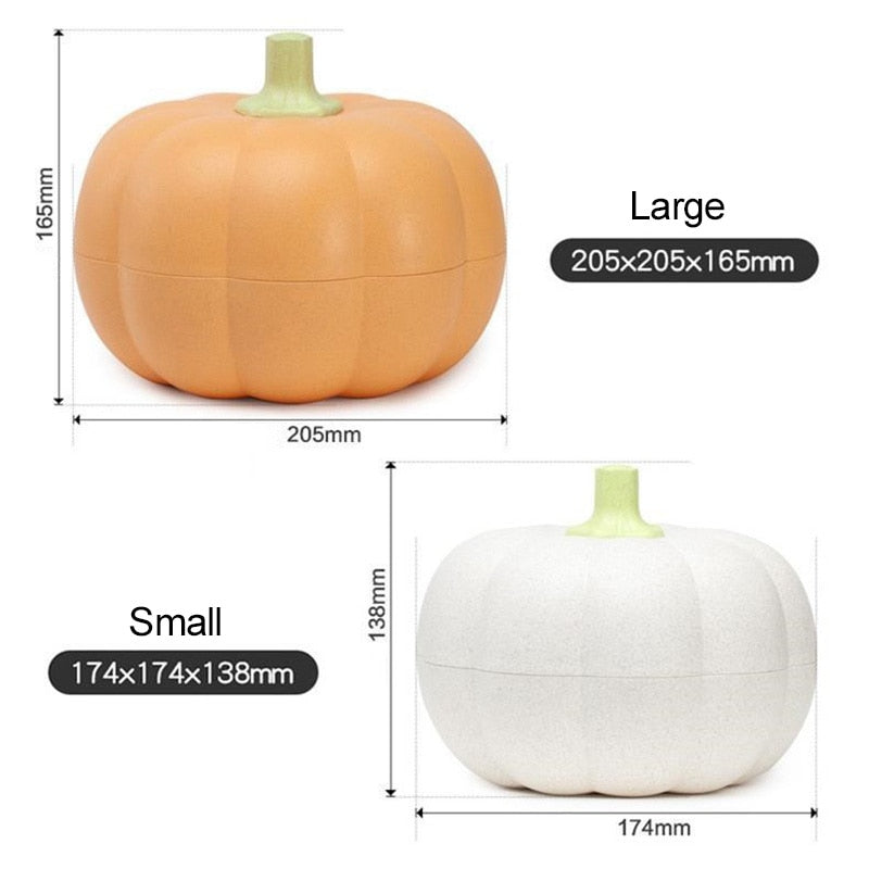 Pumpkin Multi-Layer Snack Storage Box - Image 2