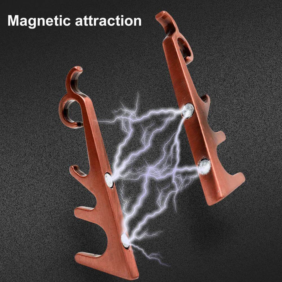 Multifunctional Magnetic Retro Key Phone Holder - Image 4