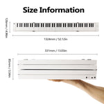 Multifunctional Foldable Portable Electronic Piano