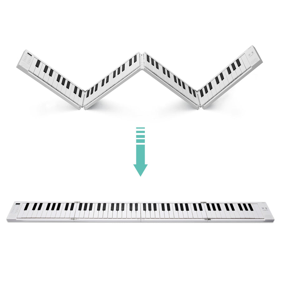 Multifunctional Foldable Portable Electronic Piano - Image 1