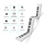 Multifunctional Foldable Portable Electronic Piano