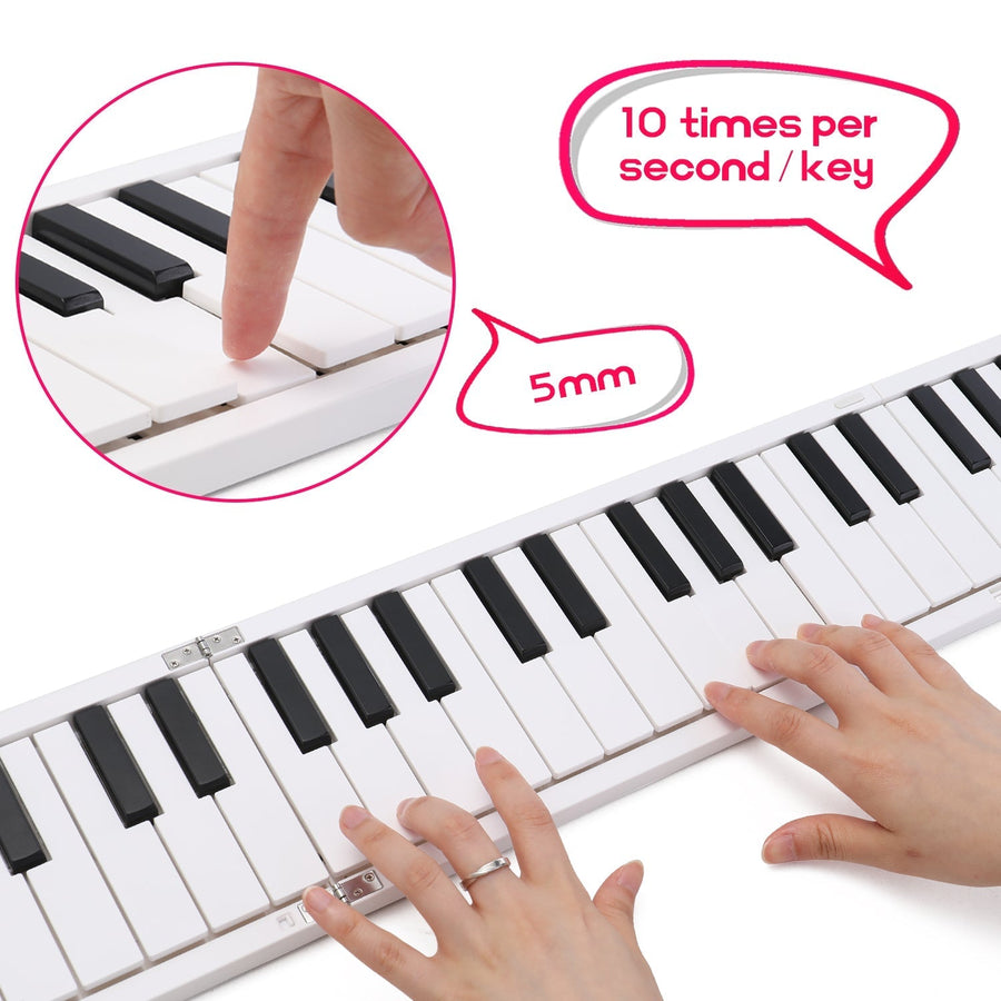 Multifunctional Foldable Portable Electronic Piano - Image 10