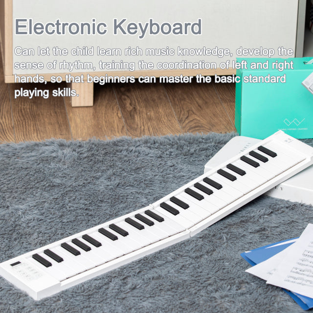 Multifunctional Foldable Portable Electronic Piano - Image 5