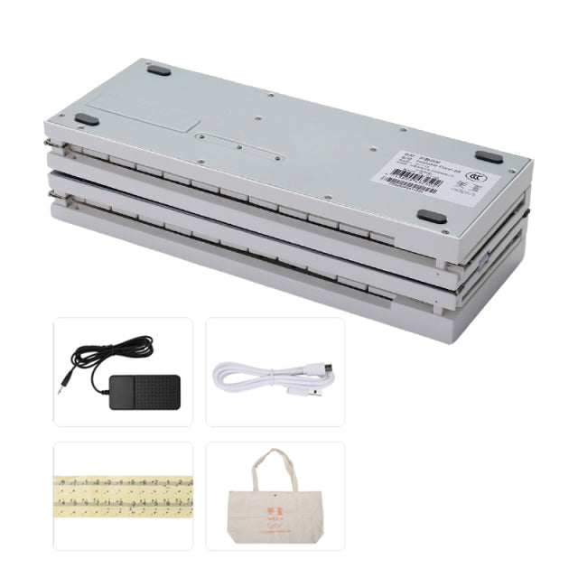 Multifunctional Foldable Portable Electronic Piano - Image 9