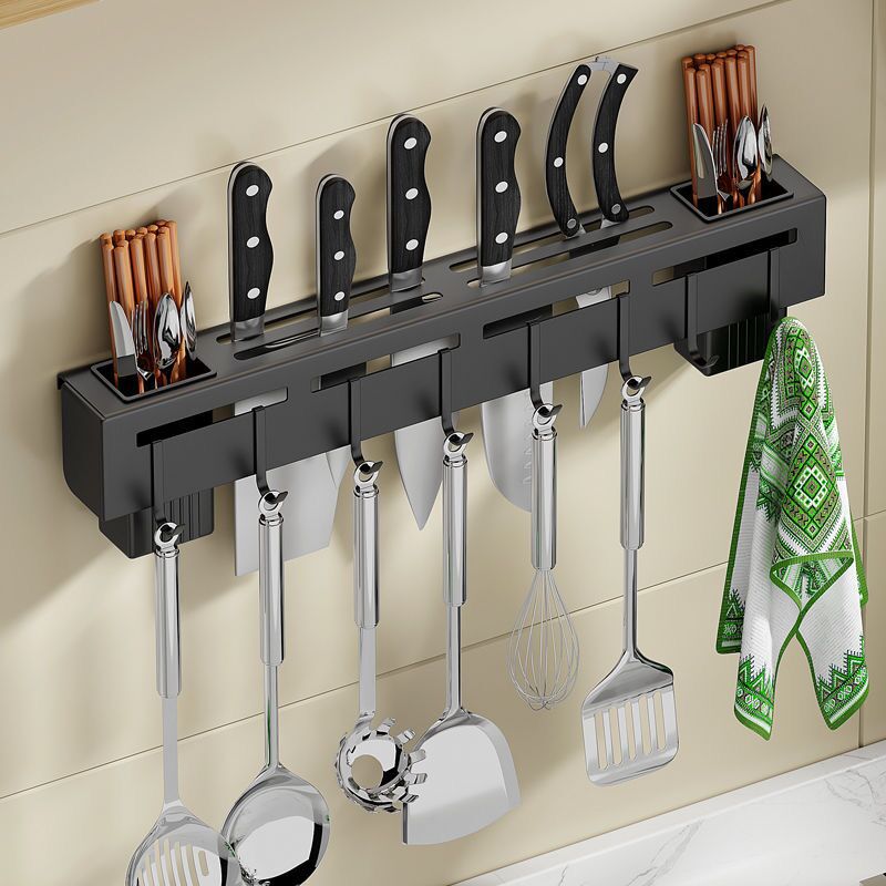 Punch-free Kitchen Tableware Storage Rack - Image 0