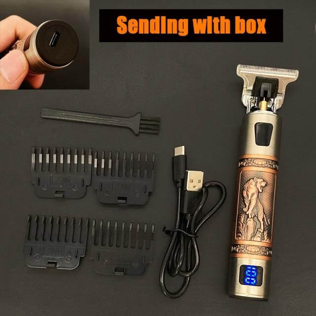 Elegant Vintage Professional Electric Men Hair Trimmer - Image 24
