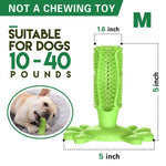 Pet Tooth Cleaner Natural Rubber Chew Toy