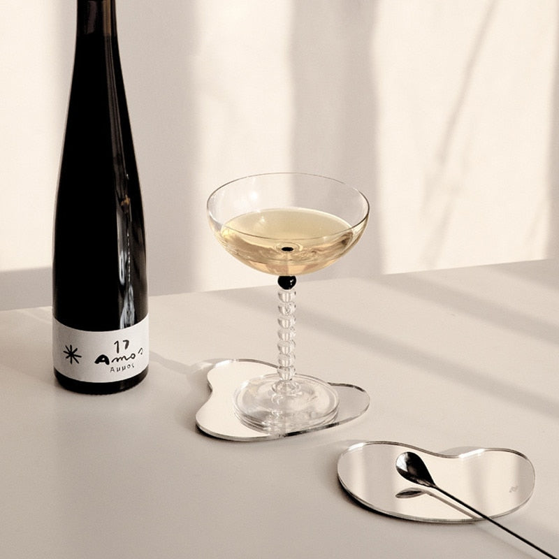 Modern Mirrored Irregular Coasters - Image 4