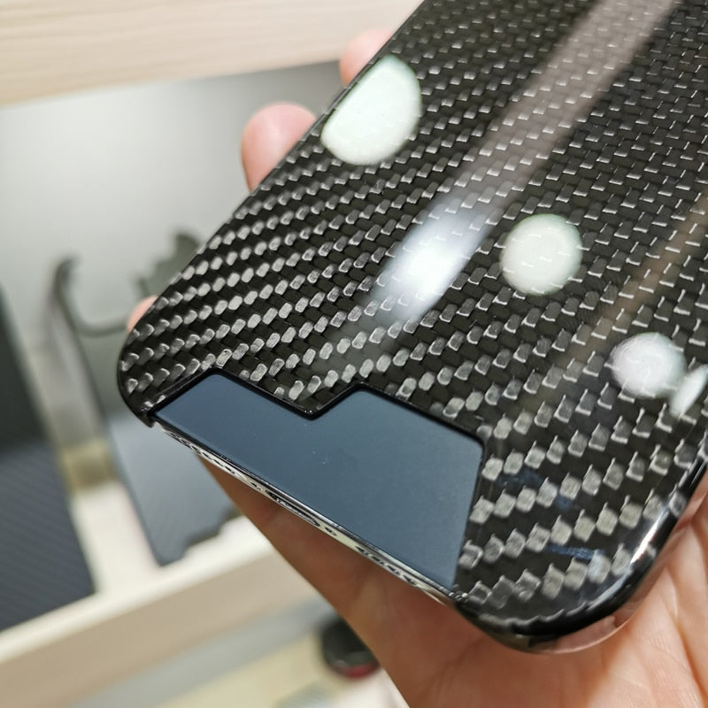 Creative Carbon Fiber Thin iPhone Case - Image 6
