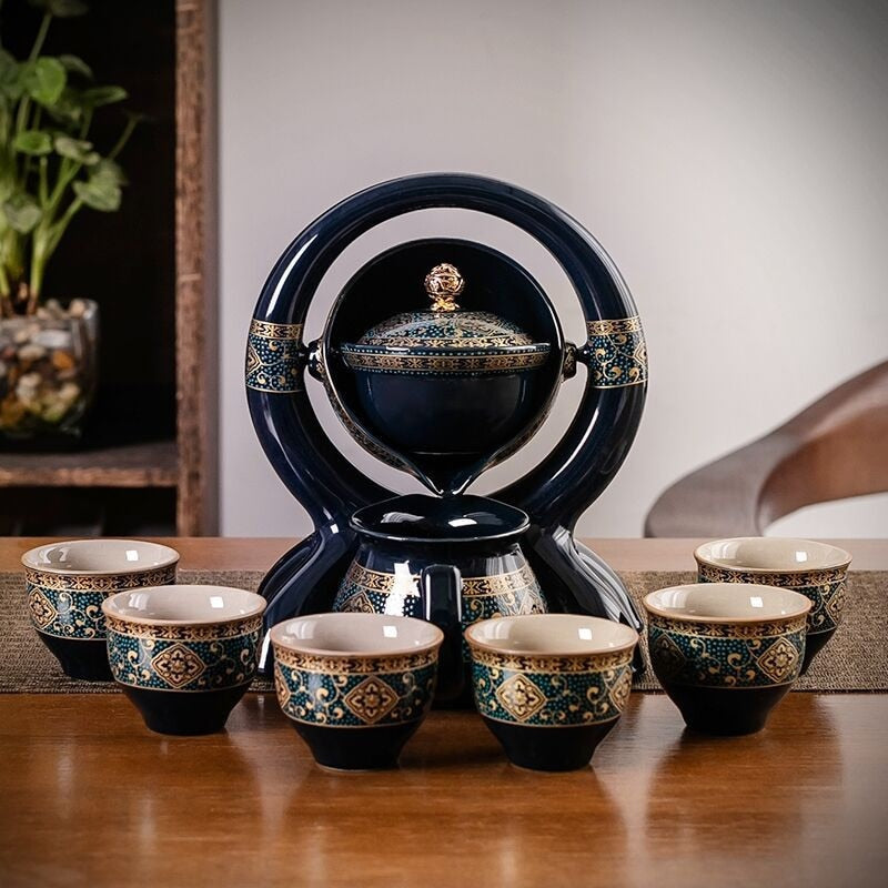 Unique Ancient Chinese Porcelain Teapot Set - Image 0