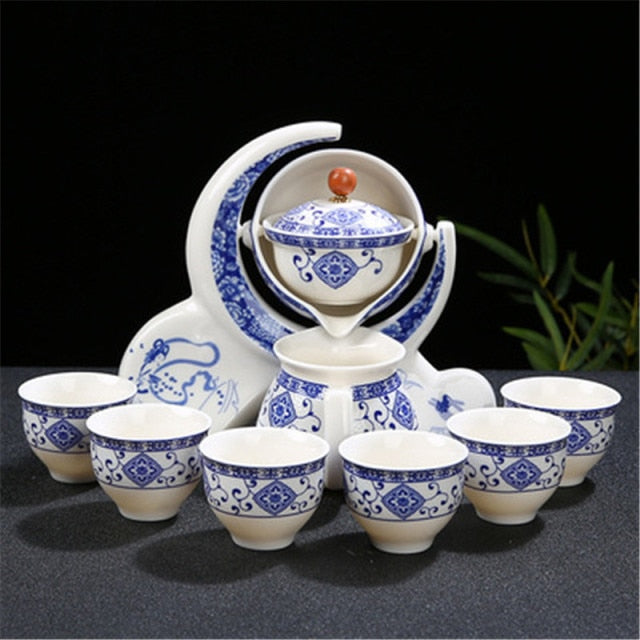 Unique Ancient Chinese Porcelain Teapot Set - Image 6