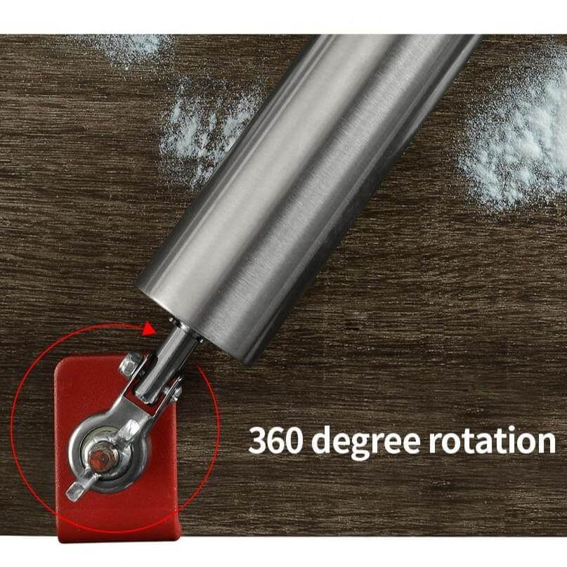 Stainless Steel Easy Dough Roller Pin - Image 10