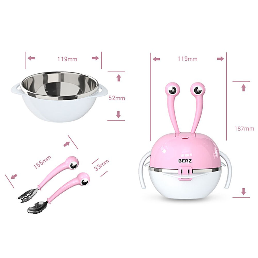 5in1 Deer Baby Tableware Set - Image 6