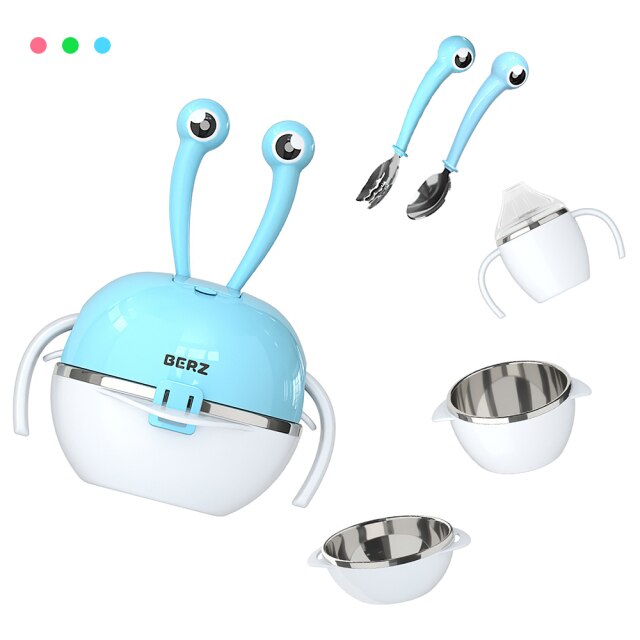 5in1 Deer Baby Tableware Set - Image 11