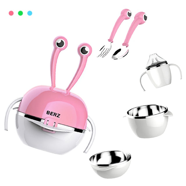 5in1 Deer Baby Tableware Set - Image 12